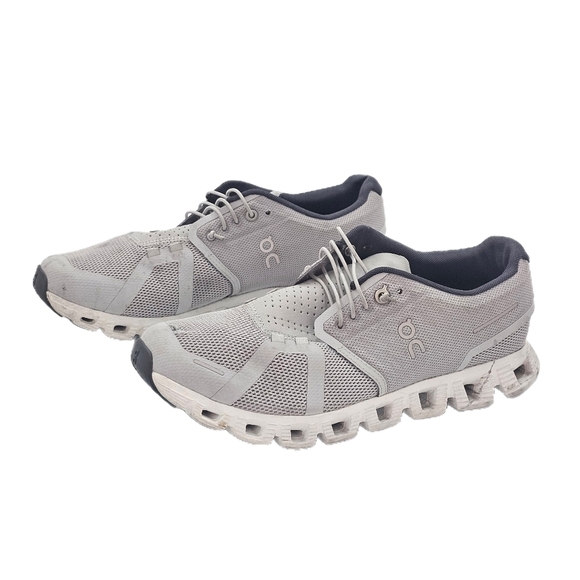 On Cloud 5 Glacier White Men’s Running Shoes Size 8 Lightweight Cushioned Preown main image 5